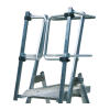 MUNK Plattformleiter FlexxStep 5 Sprossen mit Teleskopaufsatz plus 3 Sprossen