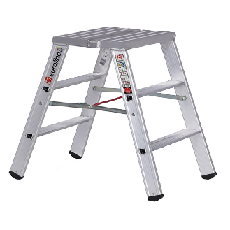 Euroline Premium 30581 Stufenstehleiter breit 2x3 Stufen-Beschreibung lesen