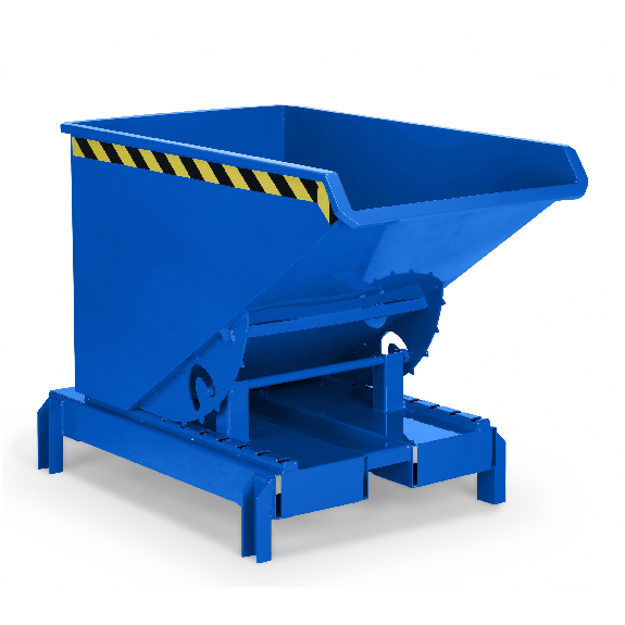 Chariot élévateur à bras RR Industrietechnik type RAM-DST-60 600 dm³ pour chariots à mât rétractable RAL 5010 Bleu gentiane-Leggi tutto