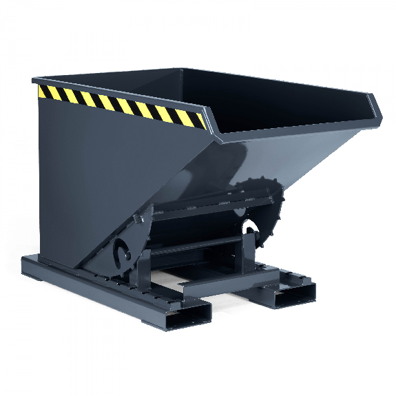 Abrollkipper Typ Ram-120 1070X1800X825MM 1200DM³ RAL 7016 Anthrazitgrau-Leer más