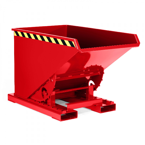 Abrollkipper Type RAM-30 770X1340X825MM 300DM³ RAL 6011 Traveldagrün-Leer más