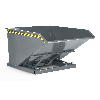 RR Industrietechnik Muldenkipper Typ RTK-100 1580x1450x780mm 1000dm³ RAL 7005 Mausgrau