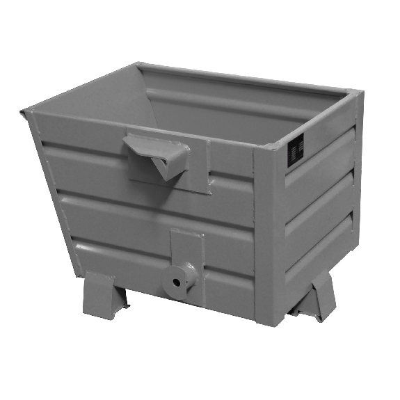 Bauer Späne-Stapelkipper BSL 30, lackiert, Mausgrau Bauer Späne-Stapelkipper BSL 30, lackiert, Mausgrau-Beschreibung lesen