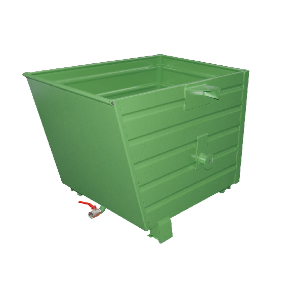Empileur de copeaux Bauer BSL 70, peint, vert réséda-Leggi tutto