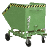Bauer Späne-Kastenwagen SKW-ET 600, lackiert, Resedagrün
