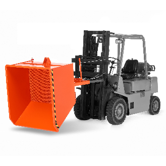 RR Industrietechnik Spänekipper Typ RUK-S 1330x1570x980mm 1500dm³ RAL 2004 Reinorange-Beschreibung lesen