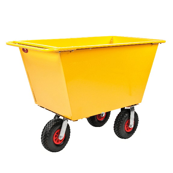 Kongamek Abfallwagen 1220x580x820mm Luftbereifung mit 3 Rädern und 200l Volumen Kongamek Abfallwagen 1220x580x820mm Luftbereifung mit 3 Rädern und 200l Volumen-Beschreibung lesen