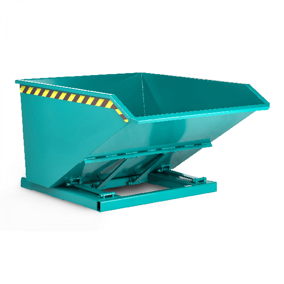 RR Industrietechnik Muldenkipper Typ RTK-75 1200x1450x780mm 750dm³ RAL 5018 Türkisblau RR Industrietechnik Muldenkipper Typ RTK-75 1200x1450x780mm 750dm³ RAL 5018 Türkisblau-Beschreibung lesen