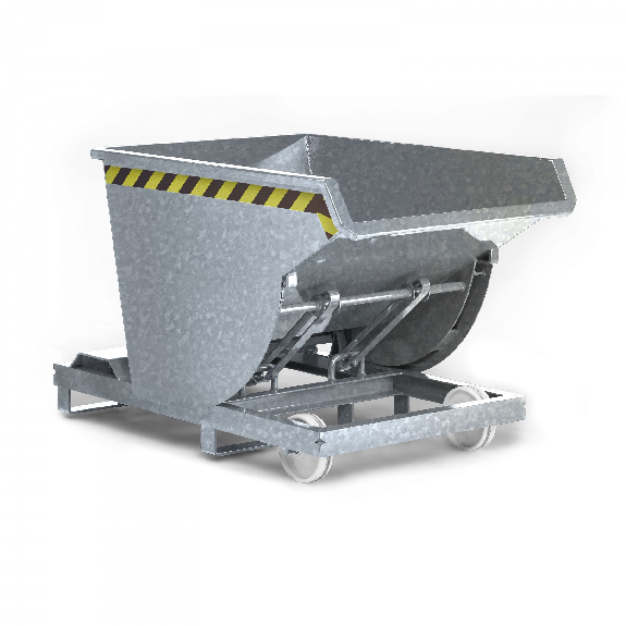 R+R Industrietechnik Selbstkipper Typ RSK-75 1200x1640x1060mm 750dm³ verzinkt-Beschreibung lesen