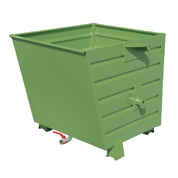 Bauer Späne-Stapelkipper BSS 55, lackiert, Resedagrün Bauer Späne-Stapelkipper BSS 55, lackiert, Resedagrün-Beschreibung lesen