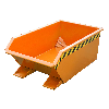 Mini-Spänebehälter lackiert Gelborange