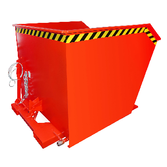 Bauer Spänebehälter SGU 100, lackiert, Feuerrot-Beschreibung lesen