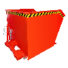 Bauer Spänebehälter SGU 100, lackiert, Feuerrot