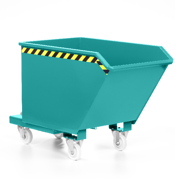 R+R Industrietechnik Universalkipper Typ RUK-125 1130x1570x980mm 1250dm³ RAL 5018 Türkisblau R+R Industrietechnik Universalkipper Typ RUK-125 1130x1570x980mm 1250dm³ RAL 5018 Türkisblau-Beschreibung lesen