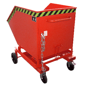 Bauer Kastenwagen KW-ET 600, lackiert, Feuerrot-Beschreibung lesen