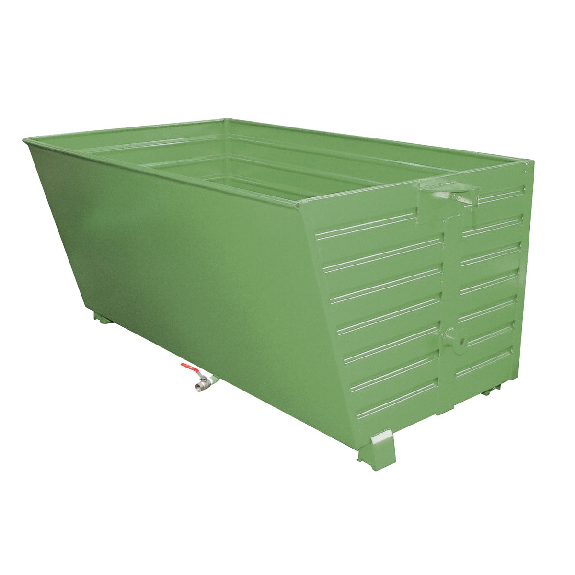 Empileur de copeaux Bauer BSS 200, peint, vert réséda-Leggi tutto