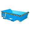 Minicontenedor inclinable SMGU 610, color: azul claro RAL 5012 Minicontenedor inclinable SMGU 610, color: azul claro RAL 5012