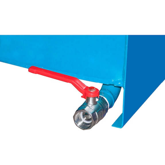 Minicontenedor inclinable SMGU 610, color: azul claro RAL 5012 Minicontenedor inclinable SMGU 610, color: azul claro RAL 5012-Leer más