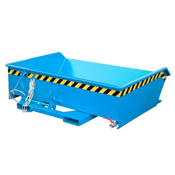 Minicontenedor inclinable SMGU 610, color: azul claro RAL 5012 Minicontenedor inclinable SMGU 610, color: azul claro RAL 5012-Leer más
