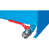 Minicontenedor inclinable SMGU 610, color: azul claro RAL 5012 Minicontenedor inclinable SMGU 610, color: azul claro RAL 5012