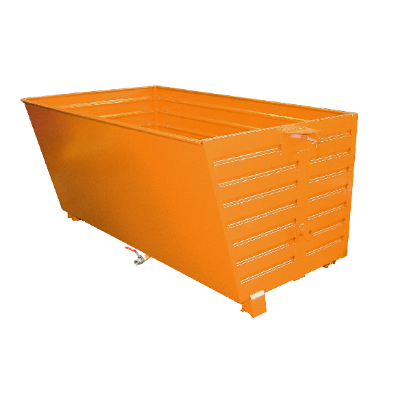 Bauer Späne-Stapelkipper BSL 200, lackiert, Gelborange Bauer Späne-Stapelkipper BSL 200, lackiert, Gelborange-Beschreibung lesen
