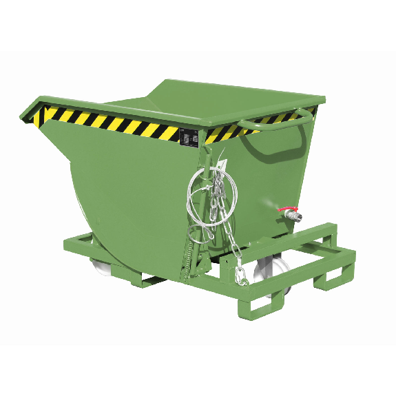 Conteneur à copeaux Bauer SKM 30, peint, vert réséda-Leer más