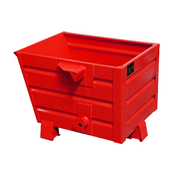 Bauer Späne-Stapelkipper BSS 30, lackiert, Feuerrot Bauer Späne-Stapelkipper BSS 30, lackiert, Feuerrot-Beschreibung lesen