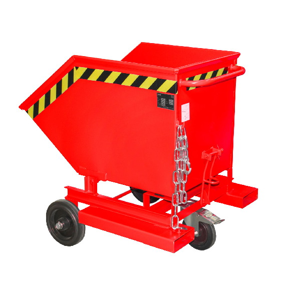 Bauer Kastenwagen KW-ET 250, lackiert, Feuerrot-Beschreibung lesen