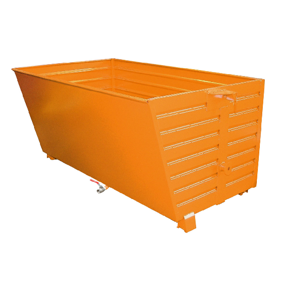 Bauer Späne-Stapelkipper BSS 200, lackiert, Gelborange Bauer Späne-Stapelkipper BSS 200, lackiert, Gelborange-Beschreibung lesen