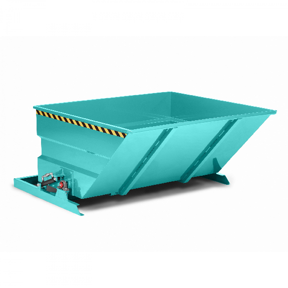 RR Industrietechnik Großraumkipper Typ RGK-300 2220x2380x1045mm 3000dm³ RAL 5018 Türkisblau-Beschreibung lesen