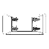 Kongamek Abfallwagen 1220x580x760mm mit Gummibereifung und 200l Volumen Kongamek Abfallwagen 1220x580x760mm mit Gummibereifung und 200l Volumen