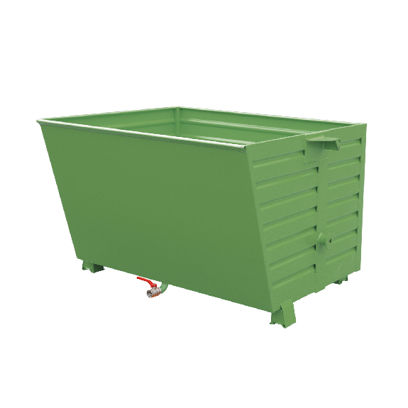 Bauer Späne-Stapelkipper BSL 150, lackiert, Resedagrün Bauer Späne-Stapelkipper BSL 150, lackiert, Resedagrün-Beschreibung lesen