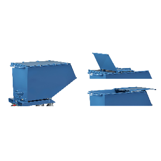 Fetra klappbarer Deckel für Muldenkipper Mehrpreis für Kastenmaße 1321x1044x735mm-Beschreibung lesen