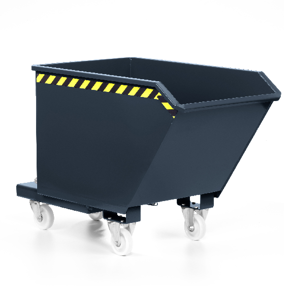 R+R Industrietechnik Universalkipper Typ RUK-100 1240x1620x1240mm 1000dm³ RAL 7016 Anthrazitgrau-Beschreibung lesen