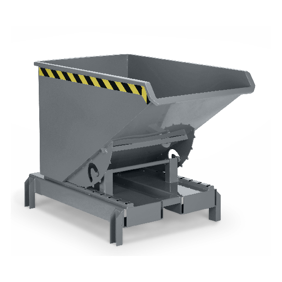 Roller Tippers Type RAM-DST-30 300DM³ pour l'agrafeuse de barre de tirage Ral 7005 Gray de souris-Leggi tutto