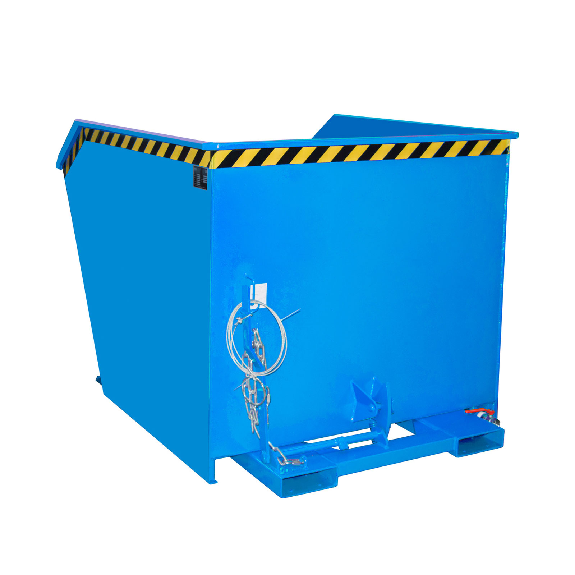 Contenitore Spout Conteter SGU 150 - Contenitore blu per merci sfuse e smaltimento rifiuti-Leggi tutto