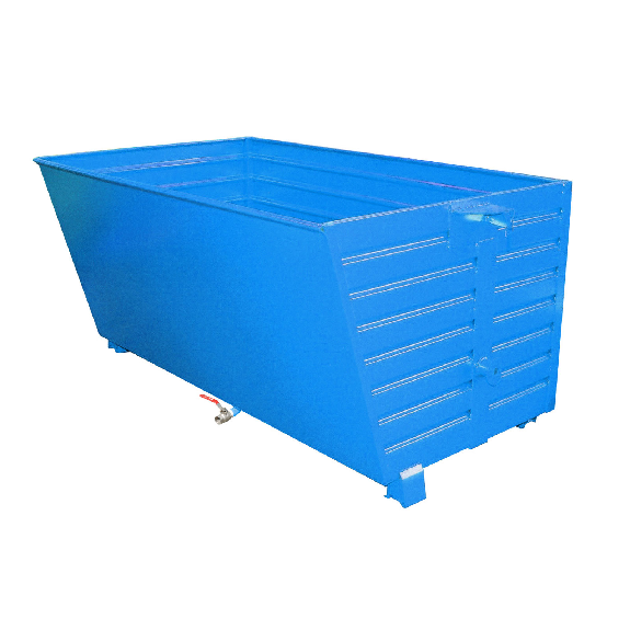 Bauer Späne-Stapelkipper BSL 200, lackiert, Lichtblau Bauer Späne-Stapelkipper BSL 200, lackiert, Lichtblau-Beschreibung lesen
