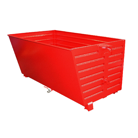 Bauer Späne-Stapelkipper BSL 200, lackiert, Feuerrot Bauer Späne-Stapelkipper BSL 200, lackiert, Feuerrot-Beschreibung lesen