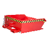Bauer Mini-Spänebehälter SMGU 460, lackiert, Feuerrot Bauer Mini-Spänebehälter SMGU 460, lackiert, Feuerrot