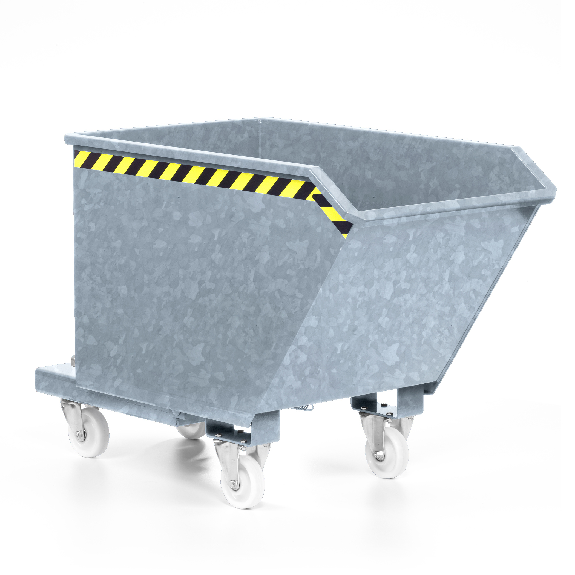 R+R Industrietechnik Universalkipper Typ RUK-100 1240x1620x1240mm 1000dm³ verzinkt-Beschreibung lesen