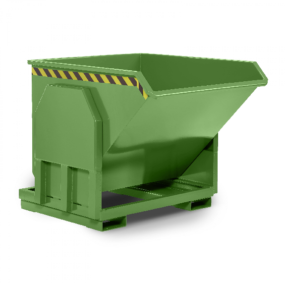 R+R Industrietechnik Schwerlastkipper Typ RMK-150 1940x1330x1040mm 1500dm³ RAL 6011 Resedagrün-Beschreibung lesen