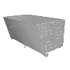 Bauer Späne-Stapelkipper BSS 200, lackiert, Mausgrau Bauer Späne-Stapelkipper BSS 200, lackiert, Mausgrau