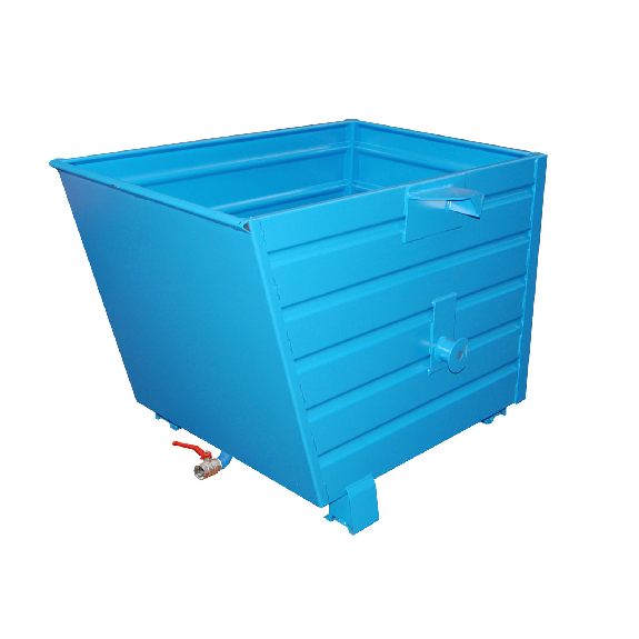 Bauer Späne-Stapelkipper BSL 70, lackiert, Lichtblau Bauer Späne-Stapelkipper BSL 70, lackiert, Lichtblau-Beschreibung lesen
