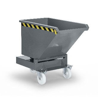 RR Industrietechnik Kastenwagen Typ RKW-DST-20 610x1150x915mm 200dm³ RAL 7005 Mausgrau-Beschreibung lesen
