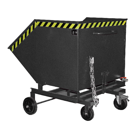 Bauer Späne-Kastenwagen SKW-ET 1000, lackiert, Schwarzgrau Bauer Späne-Kastenwagen SKW-ET 1000, lackiert, Schwarzgrau-Beschreibung lesen