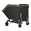 Bauer Späne-Kastenwagen SKW-ET 1000, lackiert, Schwarzgrau Bauer Späne-Kastenwagen SKW-ET 1000, lackiert, Schwarzgrau