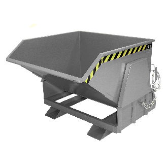 Bauer Kippbehälter BK 120, lackiert, Mausgrau-Beschreibung lesen