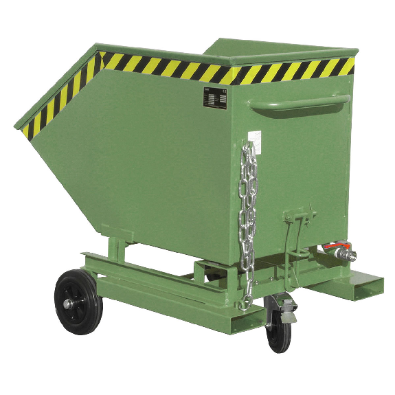 Bauer Späne-Kastenwagen SKW-ET 400, lackiert, Resedagrün Bauer Späne-Kastenwagen SKW-ET 400, lackiert, Resedagrün-Beschreibung lesen