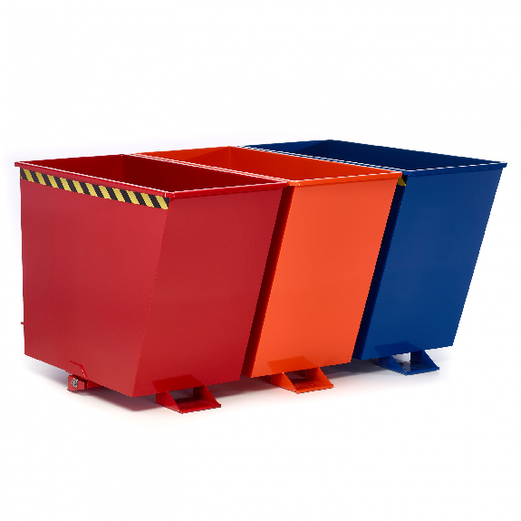 RR Industrietechnik Muldenkipper RUK-TRIO RAL5010/3000/2004 3x600m³-Beschreibung lesen