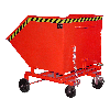 Bauer Späne-Kastenwagen SKW-ET 1000, lackiert, Feuerrot